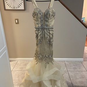 Champagne Mermaid Gown